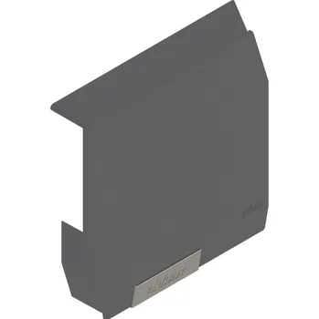 Nábytkové kování AVENTOS HK-S krytka tmavě šedá LEVÁ 20K8A21.21L TG