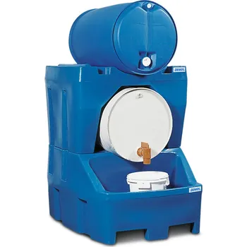 Dílenský regál Stáčecí stanice typ RS 1x200 sud+ sudový podstavec