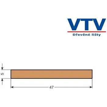 Stavební profil Lišta dřevěná H 4705 2m c.75