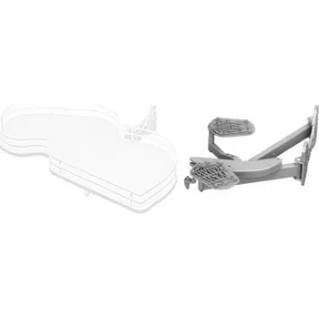 Nábytkové kování Karusel vysuvny - Tlumení pro COMBIS karusel (pro 1 patro)