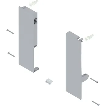 Nábytkové kování TANDEMBOX Antaro vnitřní zásuvka držák panelu 183mm ŠEDÁ, výška D, L+P - ZIF.76D0 WGR