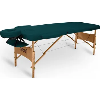 Masážní stůl Tandem Basic-2 skládací masážní lehátko tmavě zelená 195*70 cm | 13,1 kg | 13 barev