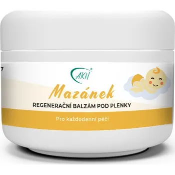 Pleťový krém AKH/Karel Hadek Regenerační balzám pod plenky MAZÁNEK 5 ml