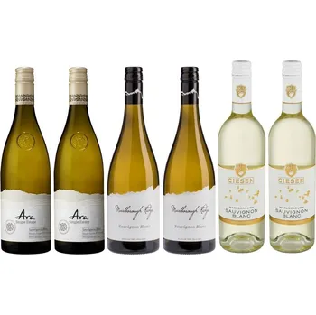 Víno Ara, Giesen | Novozélanský degustační balíček Sauvignon Blanc | bílé | suché | 12% - 12,5% | více ročníků | 6x0,75 l | (set)