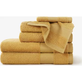 Bambusový ručník/osuška - zlatý 70 x 140 cm