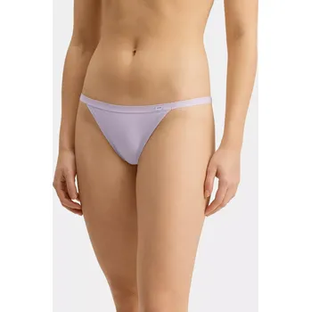 Kalhotky Kalhotky Atlantic 3LP-216 A'3 Tanga S-XL růžovo-béžová levandule XL