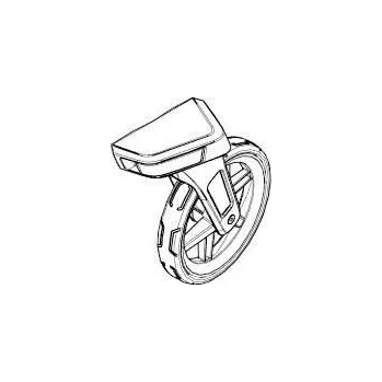 vozík za kolo Thule Chariot 2 - Wheel wing left 55221