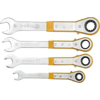 Sada nářadí Sada klíčů očkoplochých ráčnových 4 ks