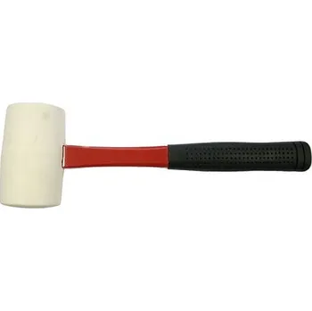 Palice Palice gumová bílá 450g s rukojetí kov/TPR