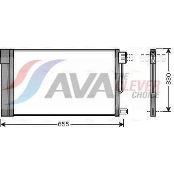 Výparník klimatizace Kondenzátor, klimatizace AVA FTA5314D