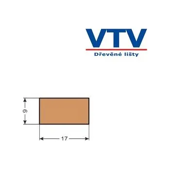 LED lišta Lišta dřevěná H 1709 2m c. 70