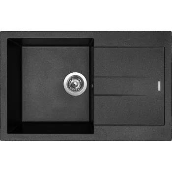Granitový dřez Dřez Sinks granit Amanda 780-74 metalblack