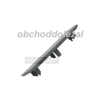 soklová lišta Sokl koncovka S100/e/03 seda