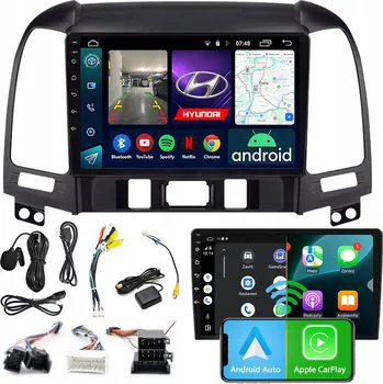 Autorádio AUTORÁDIO NCS RS-305 HYUNDAI SANTA FE 2006-2012 2GB 9"