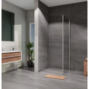 Lansanit Sprchová stěna Tadao 900 mm, sklo čiré, profil chrom, LAN05008 | sleva 28% | cena za ks