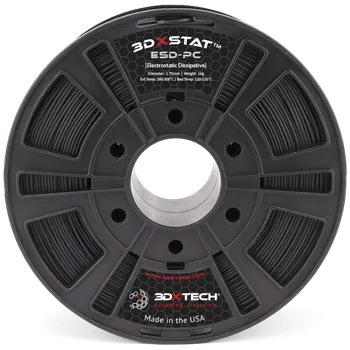 Filament 3DXSTAT ESD PC filament antistatický černý 1,75 mm 3DXTECH 750 g
