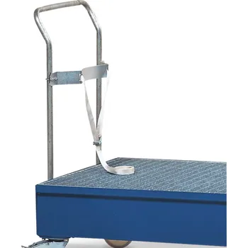 Sud Upevňovací popruh k zajištění 200l sudu na pojízdné záchytné vaně