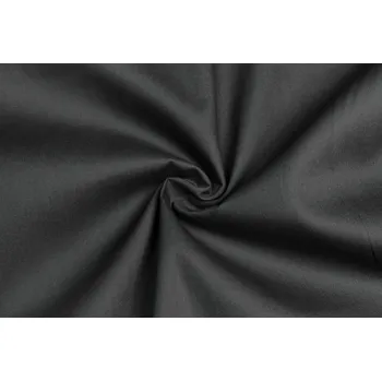 Popelín šedý tmavý