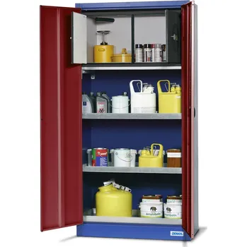 Ekologická skříň UWS 19 P na nebezpečné látky, s protipožárním boxem na hořlaviny