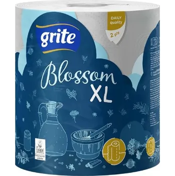Utěrka Kuchyňské utěrky Grite BlossomXL, 1 role, 2 vrstvy