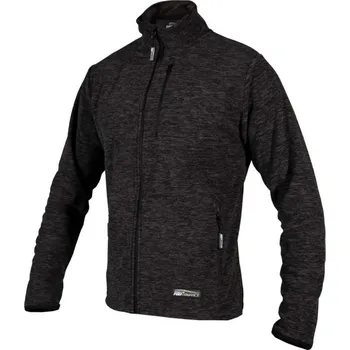 Pánská mikina Flisová mikina pánská XXXXL šedá melange 1/10 - S-78343