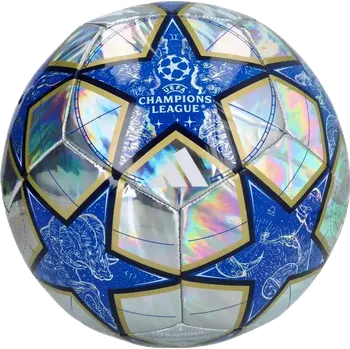 Fotbalový míč Fotbalový míč Adidas UCL Training Foil 25/26 velikost 5 modro-stříbrný
