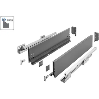 Úložný box Zásuvkový Box Slim P2O B 300B 116/300mm střední Antracit