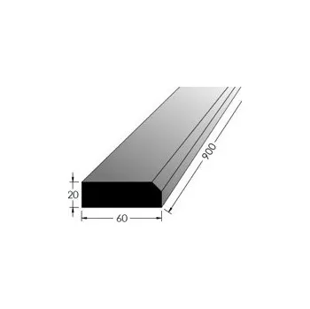 Práh buk 900* 60/síla 20mm