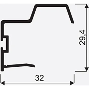 Madlo S UNIVERSAL stř.18mm, délka 2,7m