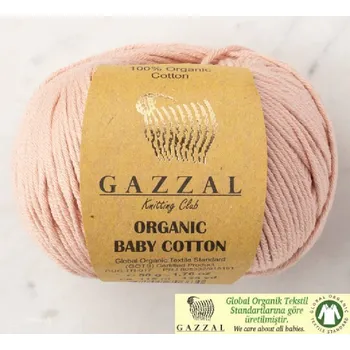 Příze Příze Gazzal Organic Baby Cotton 416