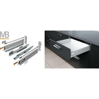 Úložný box Modern box A1 96,5/500A1mm nízký bílý