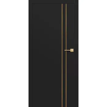 Interiérové dveře ERKADO Interiérové dveře Intersie Lux Broušené Zlato 404 - Výška 210 cm 210 cm