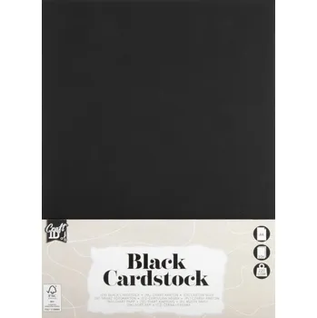 Grafix Černé čtvrtky A4, 220 g/m2 - 10 listů