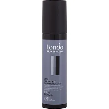 Stylingový přípravek Londa Professional MEN Solidify It gel na vlasy extra silná fixace 100 ml pro muže
