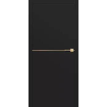 Interiérové dveře ERKADO Interiérové dveře Intersie Lux Broušené Zlato 414 - Výška 210 cm 210 cm