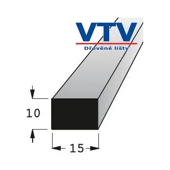 LED lišta Lišta dřevěná H 1510 2m