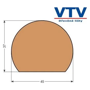 Madlo do koupelny Madlo dřevěné MT 4537 2,5m c.89