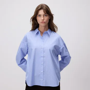 Pánská košile Reserved - Proužkovaná košile - bleděmodrá - 564EH-05X - 564EH-05X-M