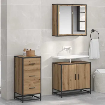 Příborník do zásuvky vidaXL Servírovací skříň Artisanový dub 35.5 x 35 x 76 cm