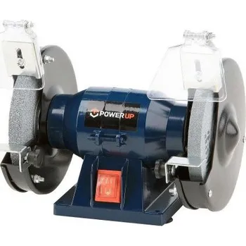 stolní bruska TOYA Bruska stolní dvoukotoučová 150 mm 120 W 2950 ot. (TO-79203)