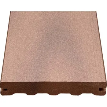 Terasové prkno Terasa WoodPlastic prkno SMOOTH Palisander+ 137 Classic 23x137x4000mm