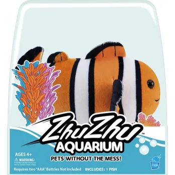 plyšák Rybička Zhu Zhu Akvarium Finnegan