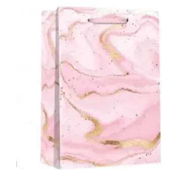 Dárková taška Dárková taška Mramor růžový