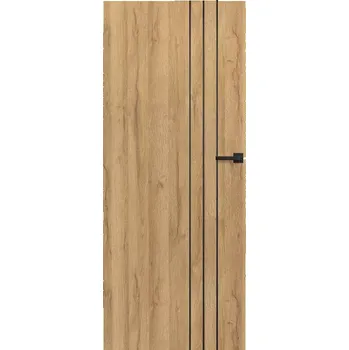 Interiérové dveře ERKADO Interiérové dveře Intersie Lux Černá 203 - Výška 210 cm 210 cm