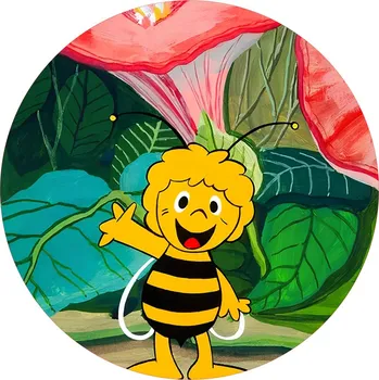 Jedlá dekorace na dort VČELKA MÁJA-02 Materiál: Jedlý papír