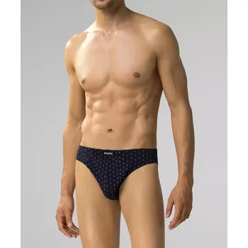 Slipy Kalhotky Atlantic 3MP-177 A'3 M-XL TMAVĚ MODROŠEDÁ L