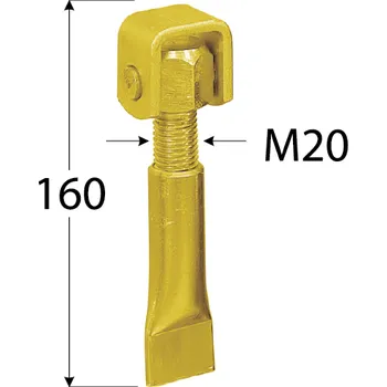 pant ZRM 20 Závěs stavitelný do zdi M20
