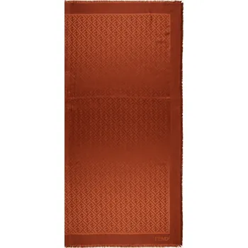 Šátek Fendi Dámský Šátek S Příměsí Hedvábí, tmavě červená, one size