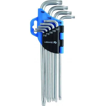 Klíč Šestihranné klíče 9 ks TORX extra dlouhé