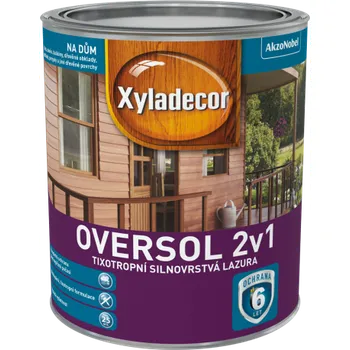 Lak na dřevo XD oversol 2v1 wenge 0,75L